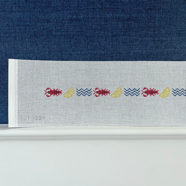 Lobster Dinner Hat Strap Belt (White)