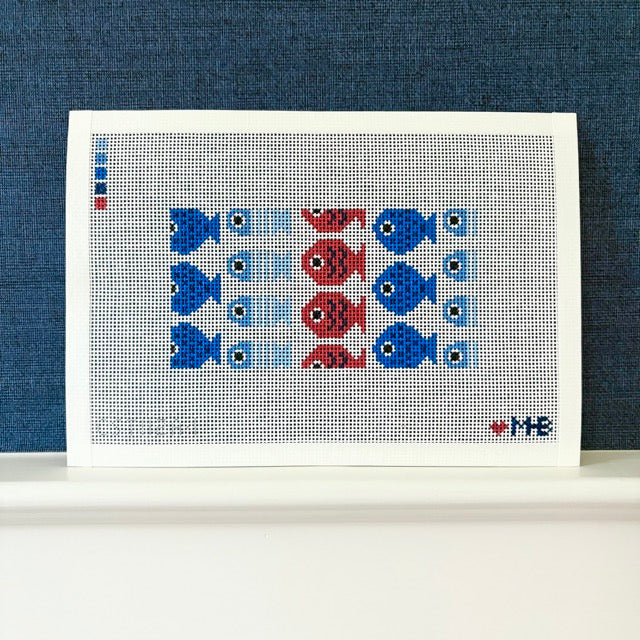 Just Keep Swimming 6x3 (White)
