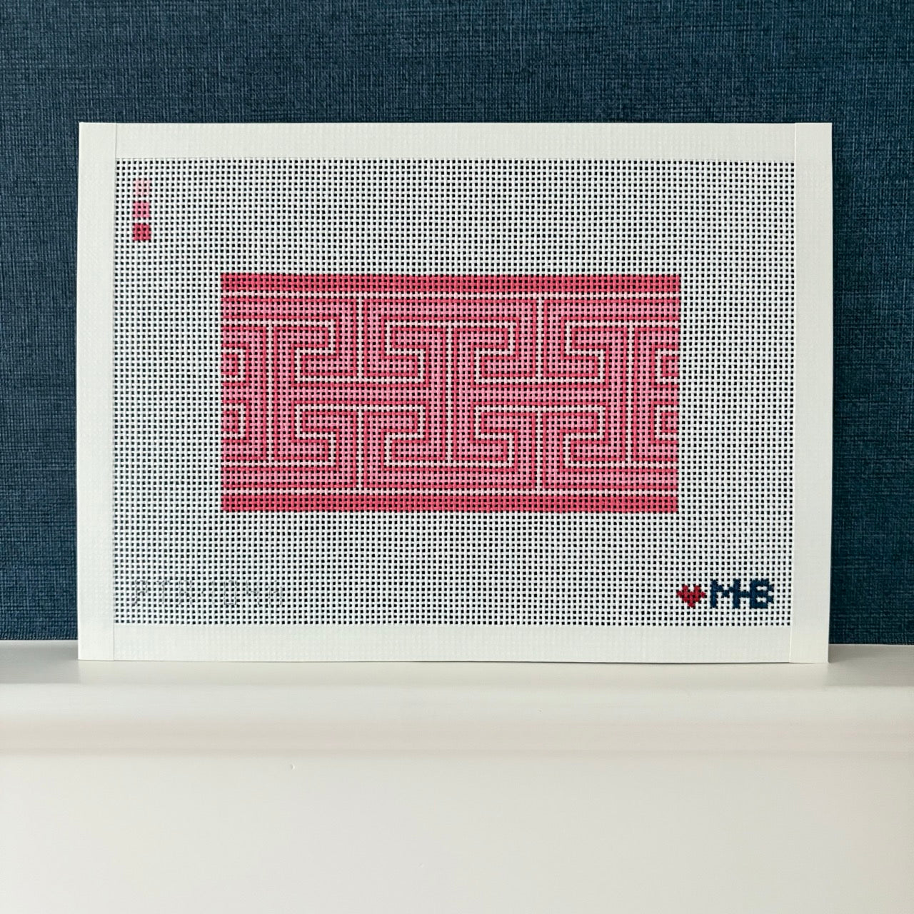 Greek Keys 6x3 (Pinks)