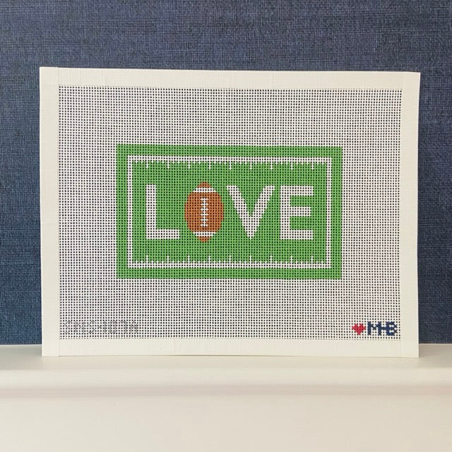 (WS) LOVE Football (Green)