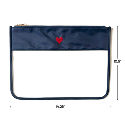 Large Heart Logo project bag