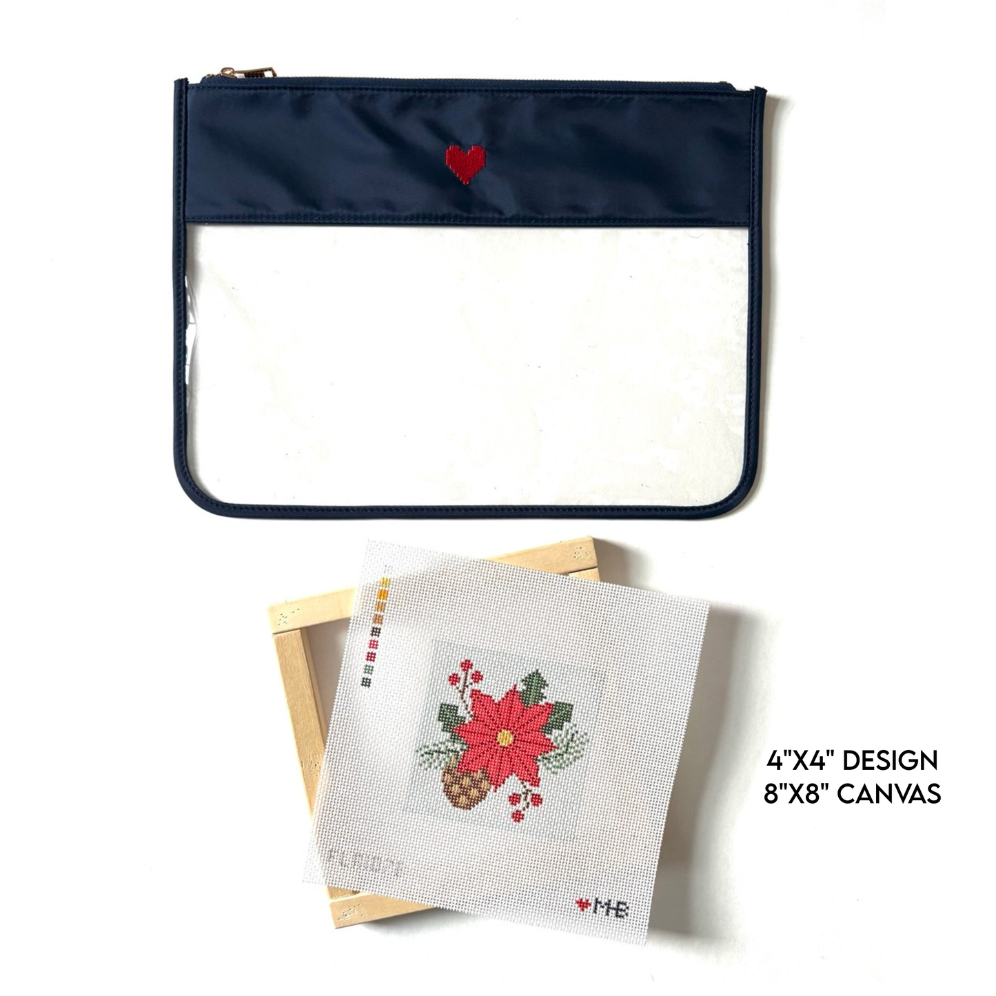 Large Heart Logo project bag