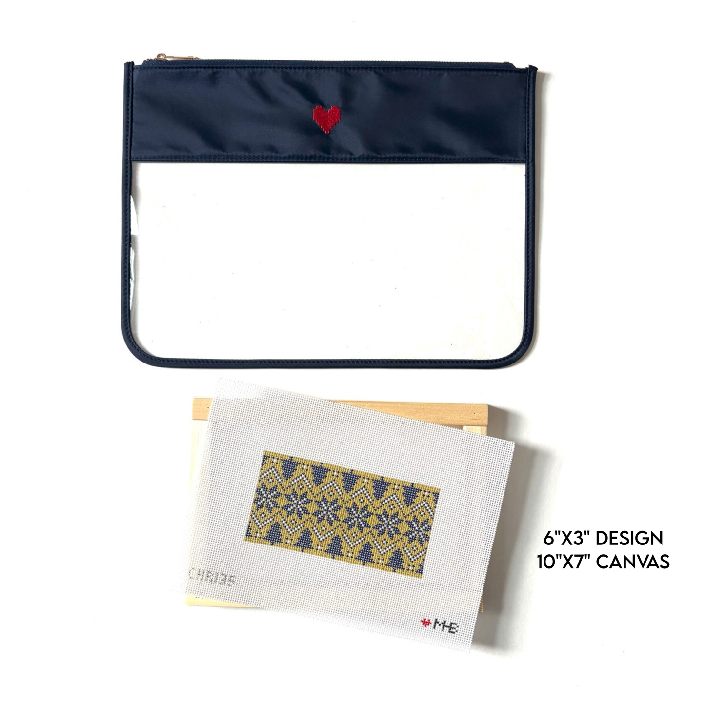 Large Heart Logo project bag