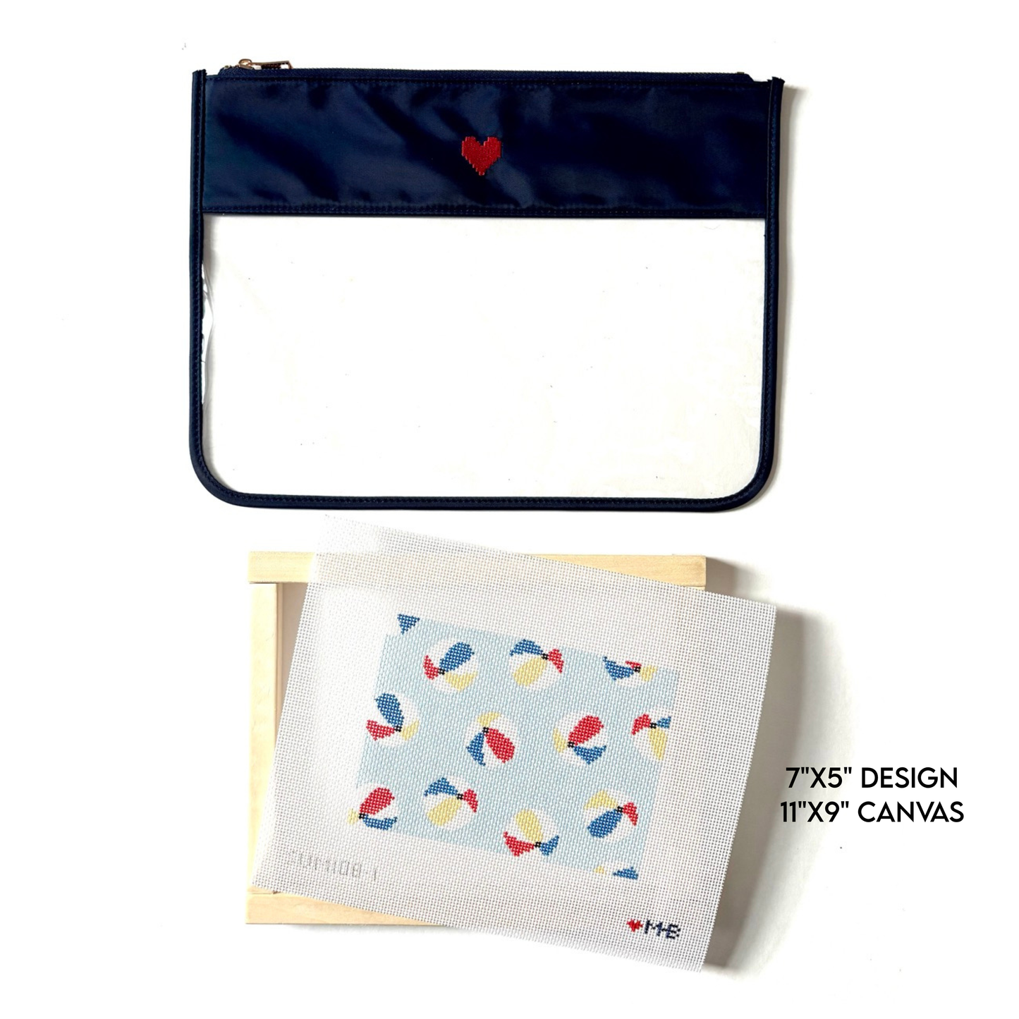 Large Heart Logo project bag