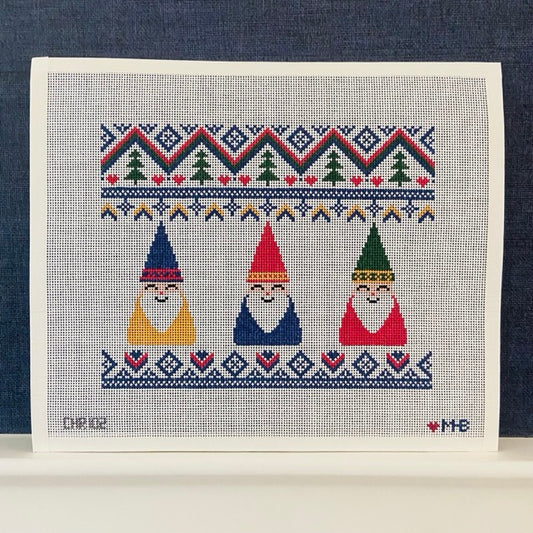 Fair Isle Gnome Trio