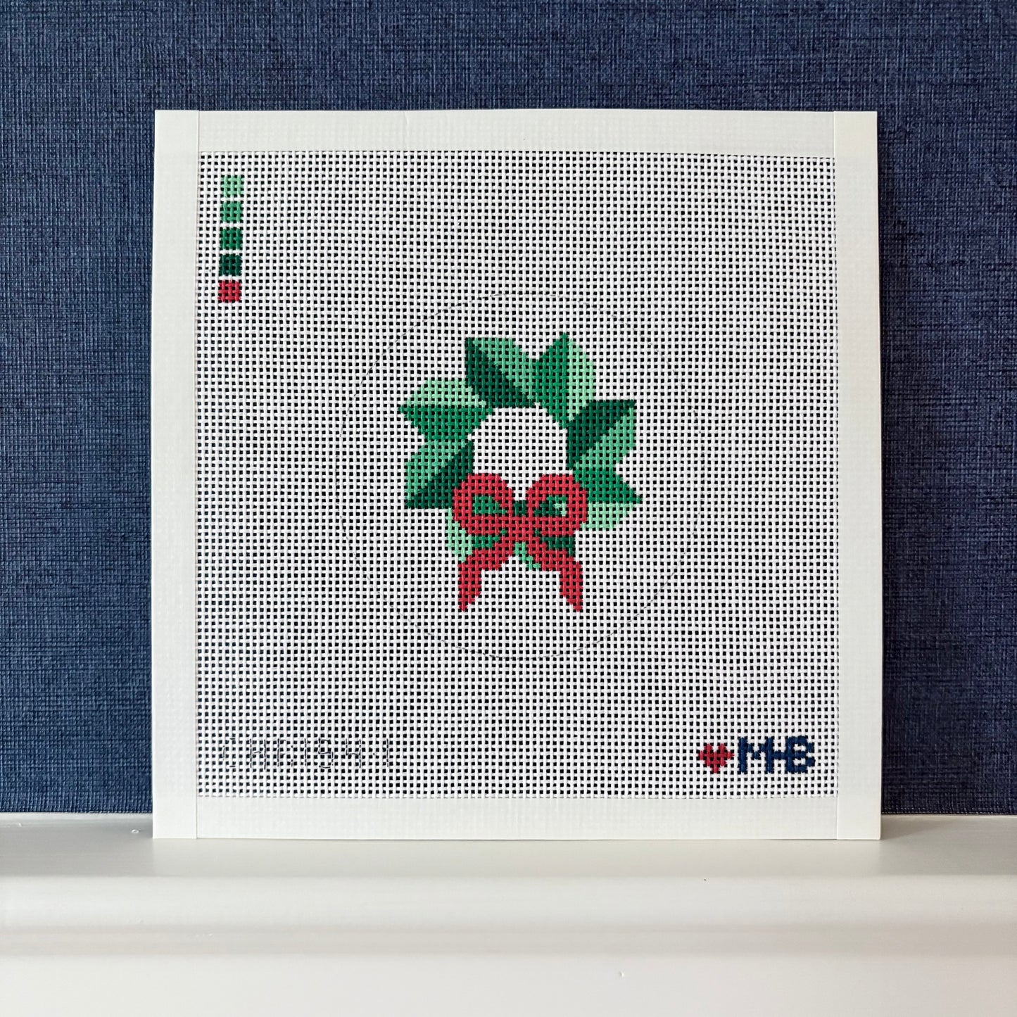 (WS) Home for the Holidays Wreath Round