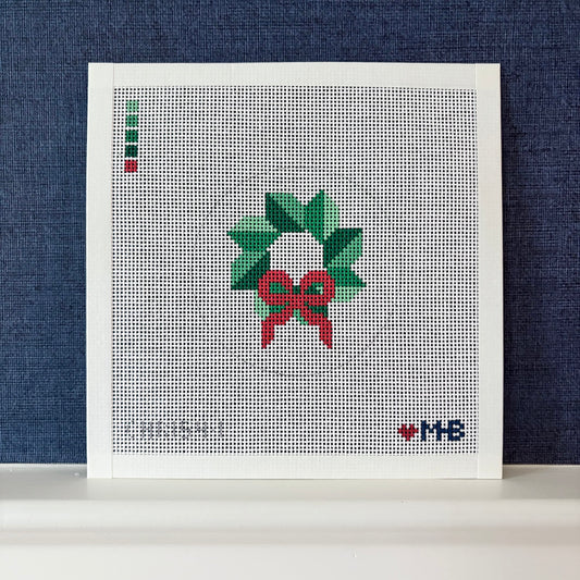 (WS) Home for the Holidays Wreath Round