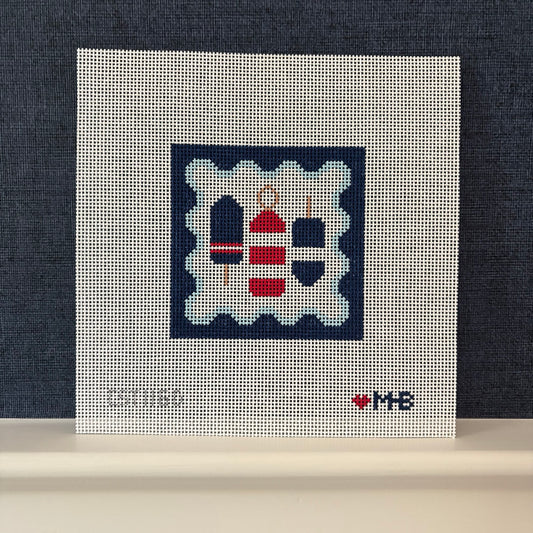 (WS) Coastal Squiggle Square (Buoys)