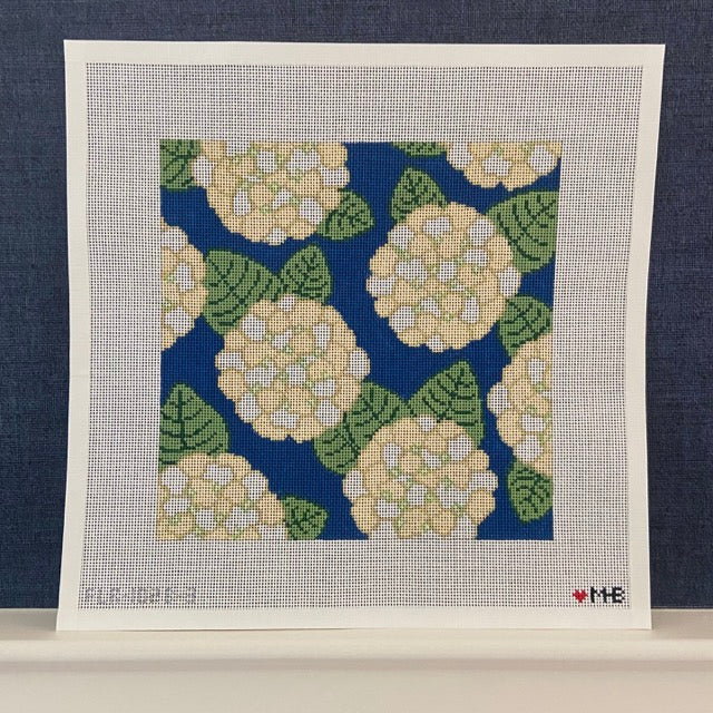 Hydrangeas Ivory 10x10