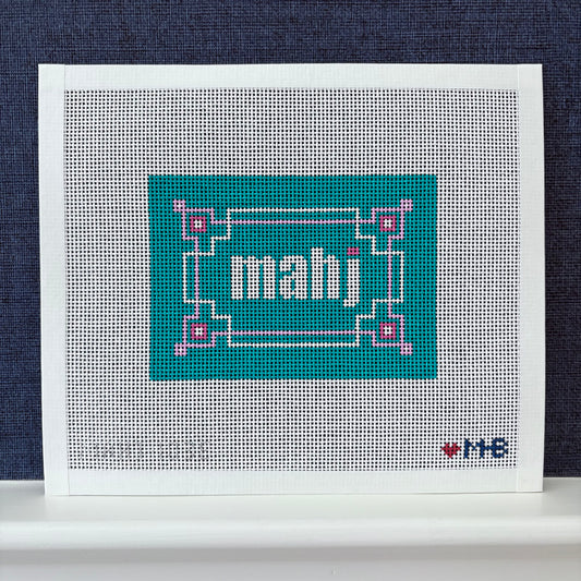 (WS) Key Corner Mahjong Insert (Teal Lilac Pink)