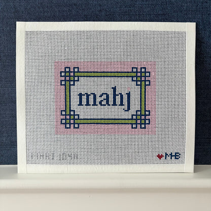 Floral Corner Mahjong Insert