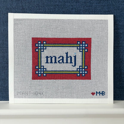 Floral Corner Mahjong Insert