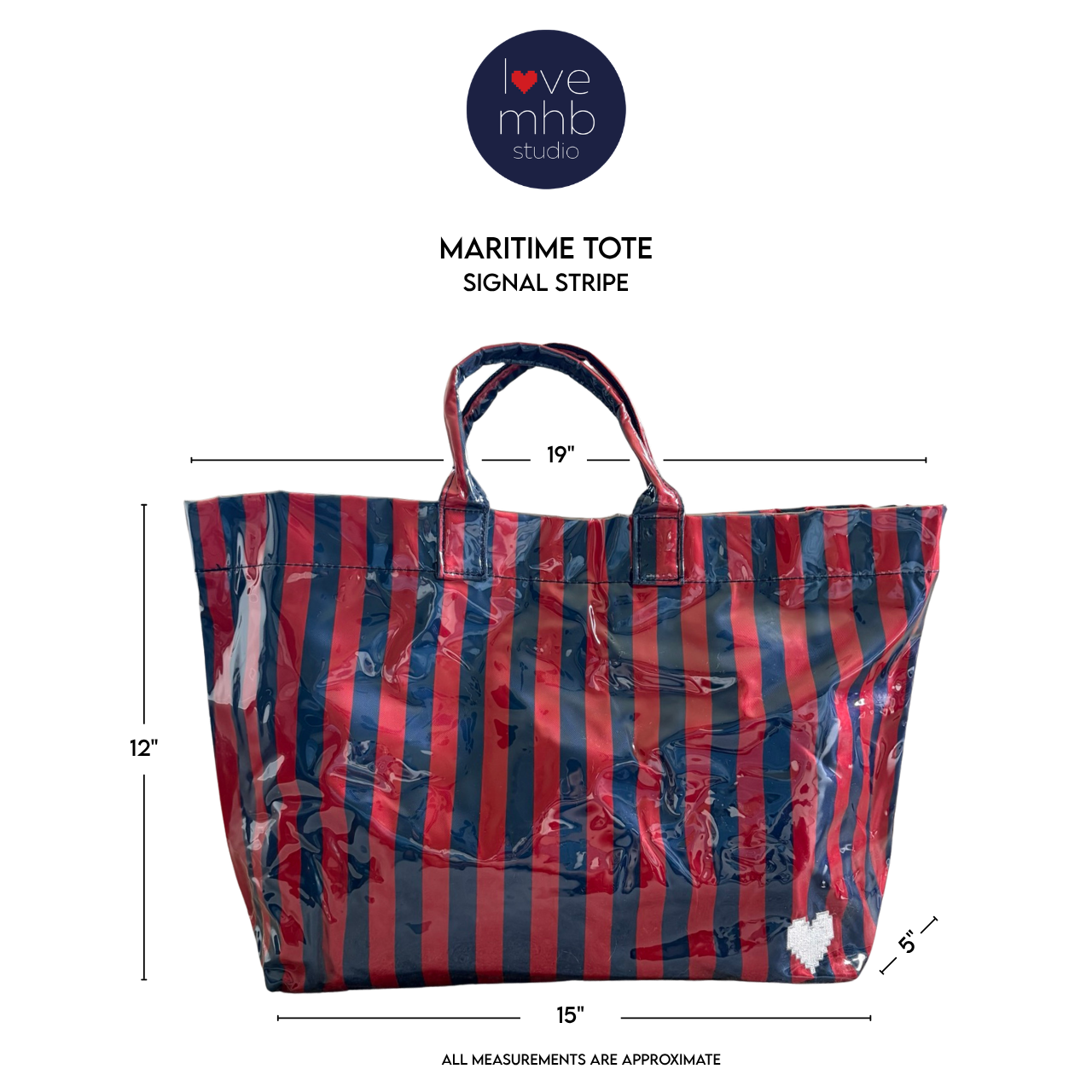 The Maritime Tote + Pouch Set