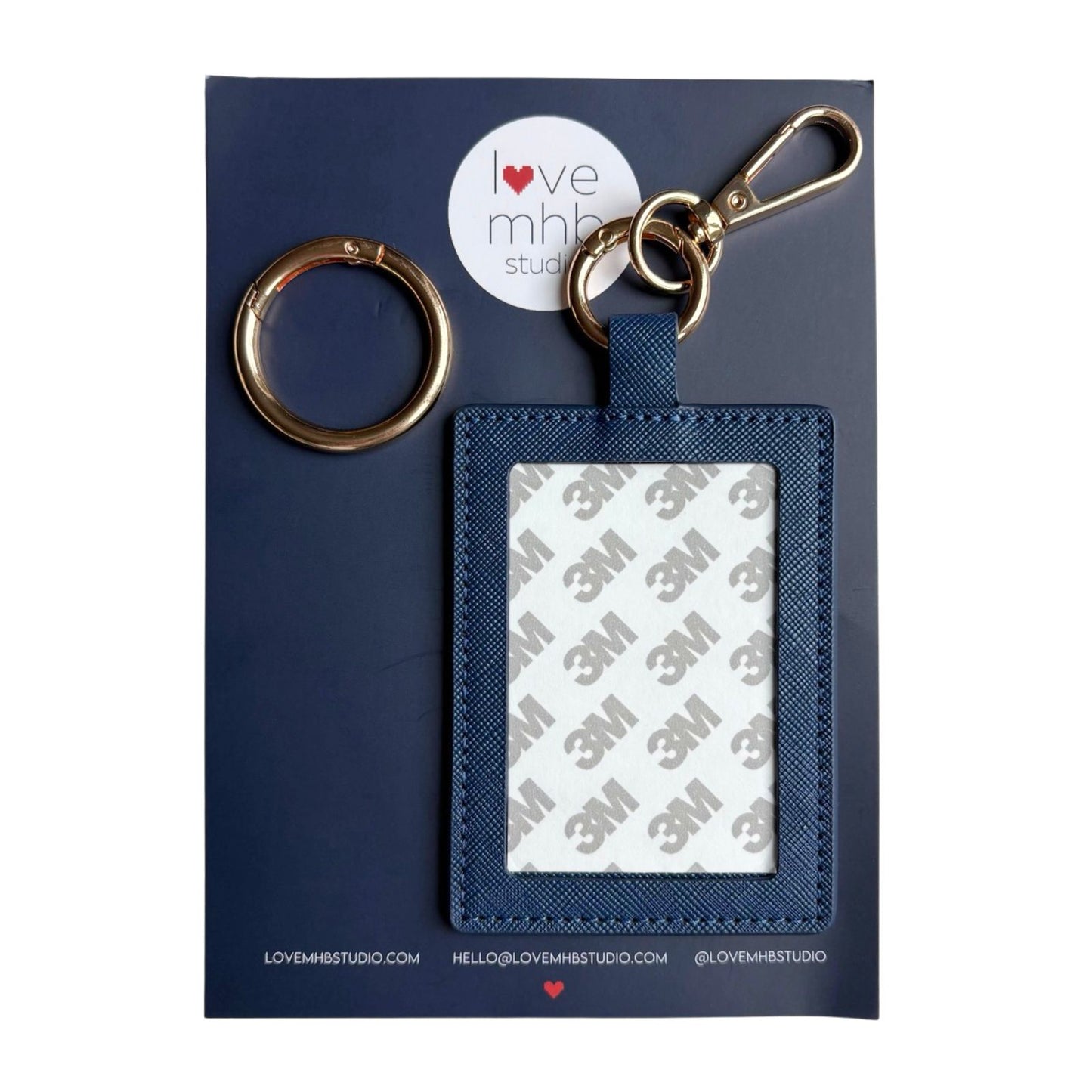 (WS) Self-Finishing Leather Charm (Rectangle)