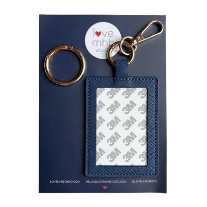 (WS) Self-Finishing Leather Charm (Rectangle)