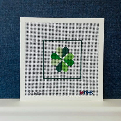 Shamrock Square (White)