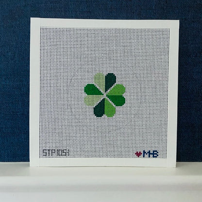 Shamrock Round (White)