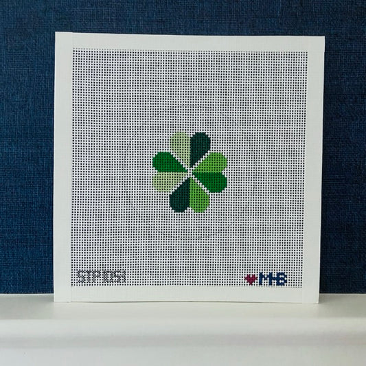 Shamrock Round (White)